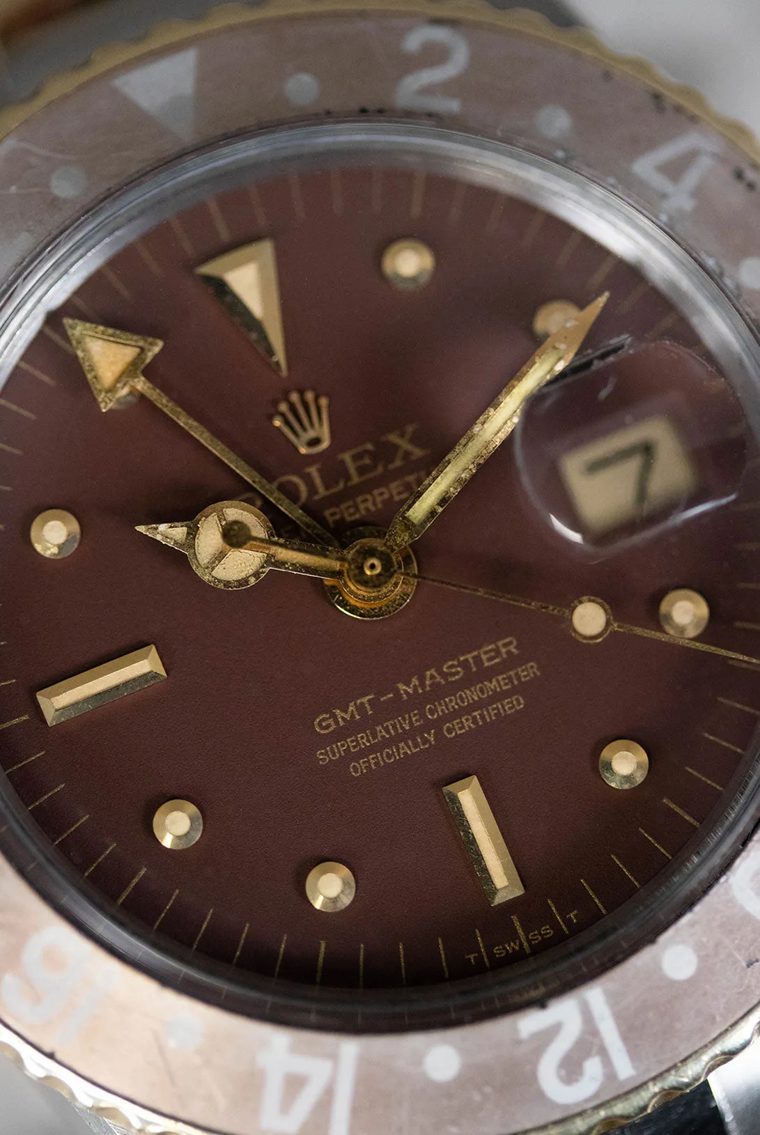 1971 Rolex GMT Master 1675/3 Nipple Dial