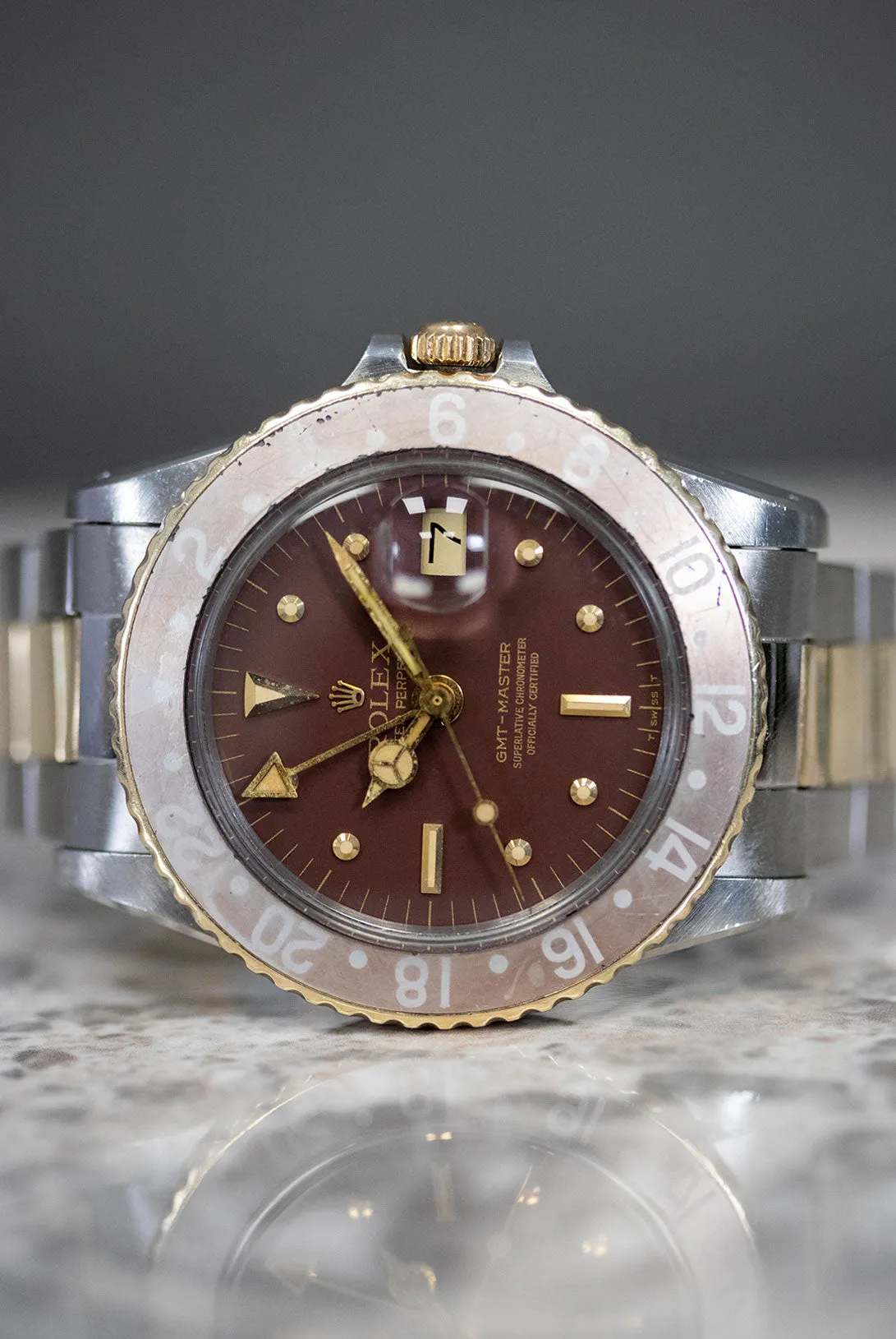 1971 Rolex GMT Master 1675/3 Nipple Dial