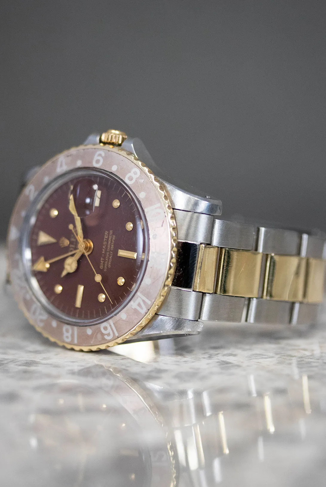 1971 Rolex GMT Master 1675/3 Nipple Dial