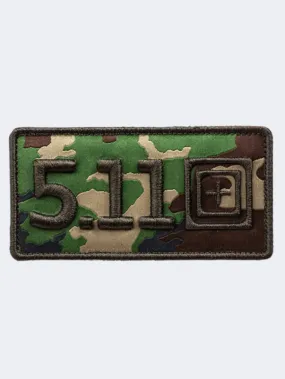 5-11 Brand Woodland Tactical Patch Camo