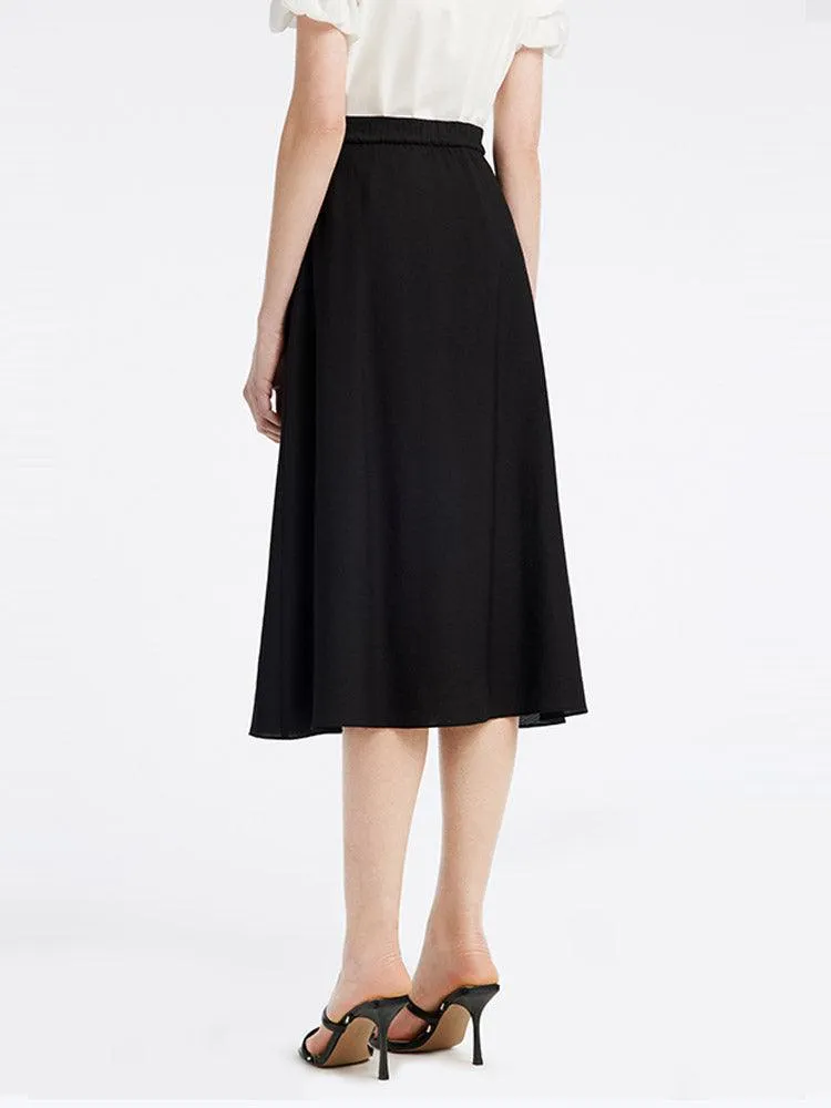 Acetate A-line Skirt