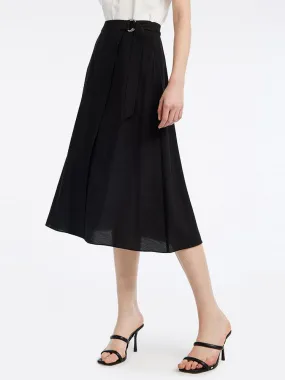 Acetate A-line Skirt