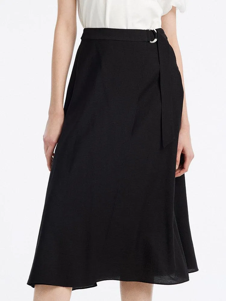 Acetate A-line Skirt