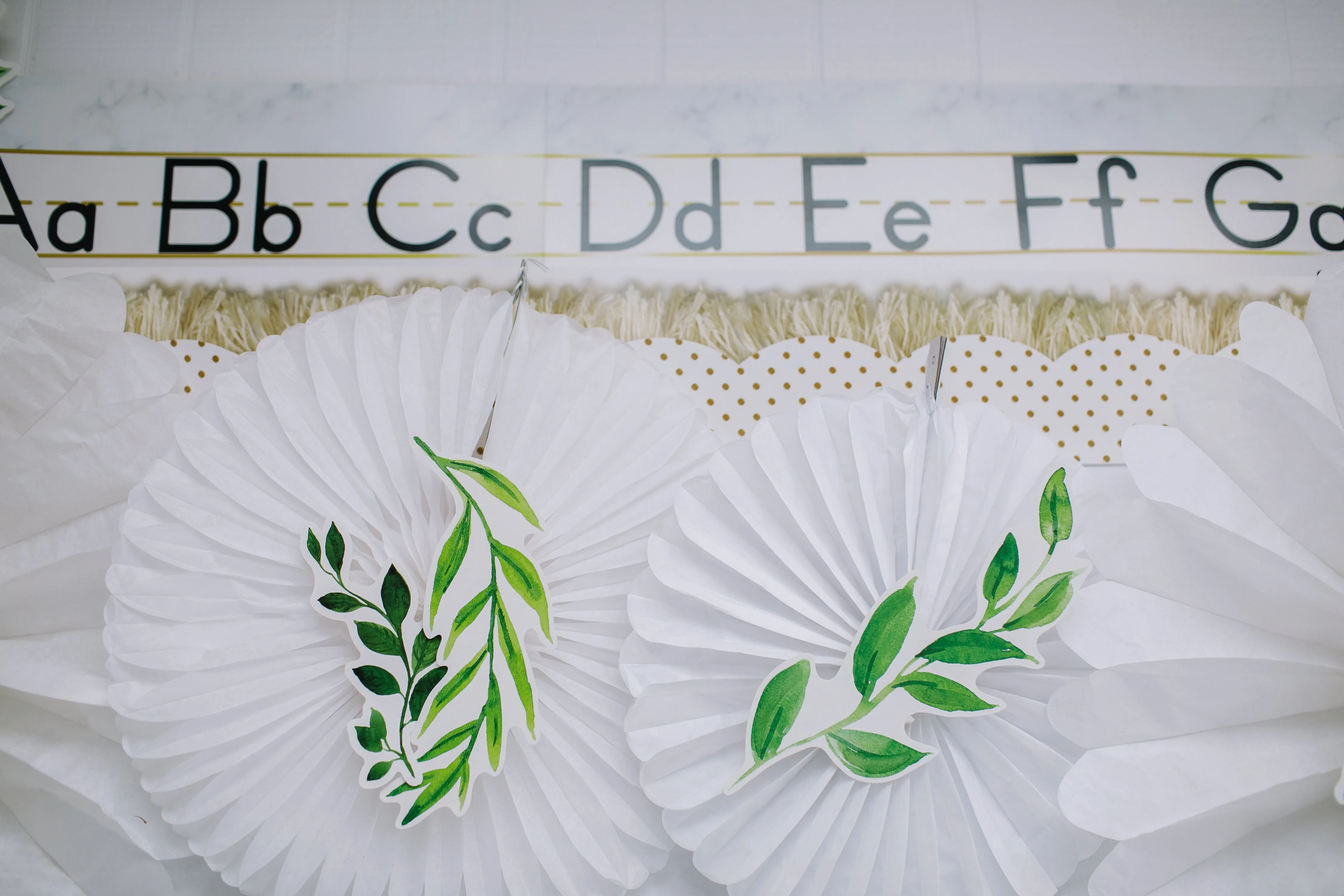 Alphabet Line: Manuscript Mini Bulletin Board Set | Simply Boho | UPRINT | Schoolgirl Style