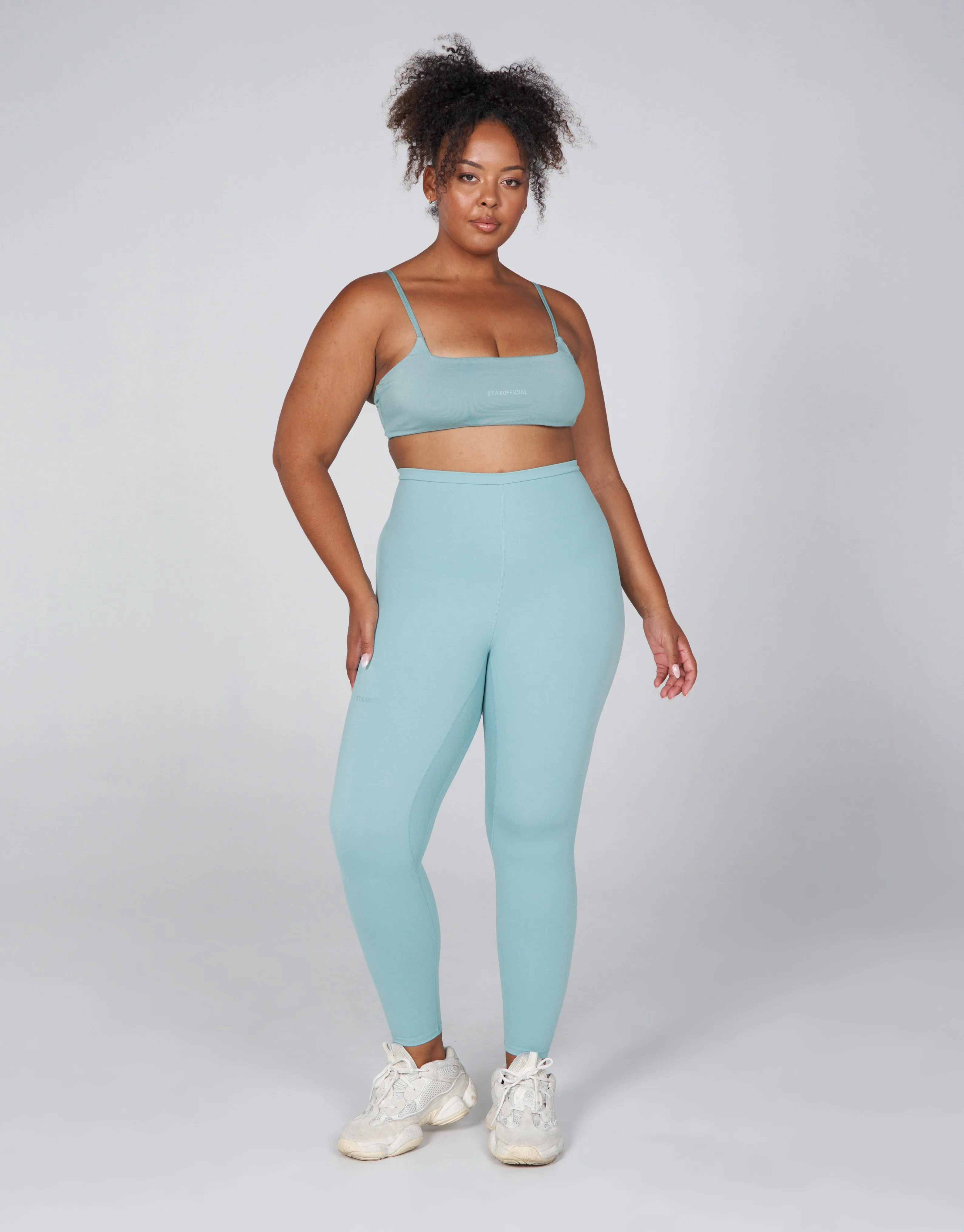 AW Ridge Crop- Capri (Blue)