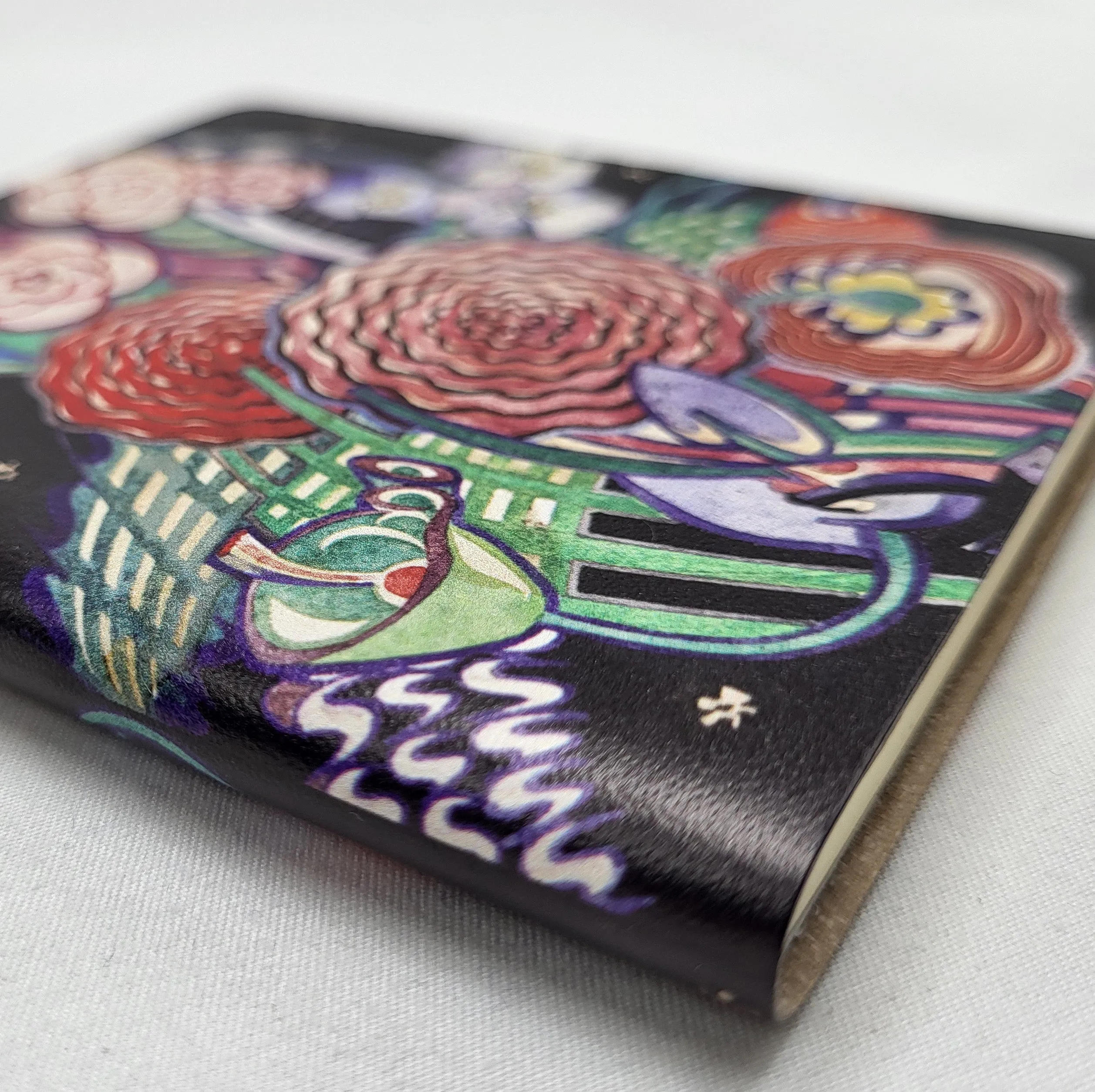 Basket of Flowers Notebook