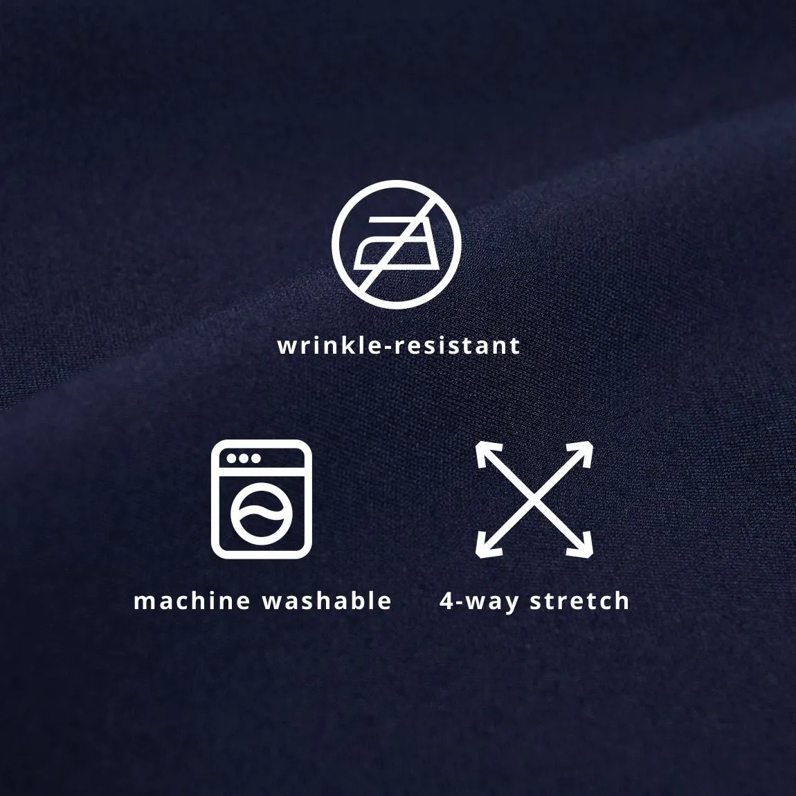 Boot-Cut | Classic Dress Pant Yoga Pants (Navy)