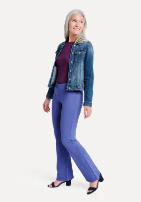 Boot Cut | Two-Pocket Dress's Pant Yoga"s Pants`s (Blue Iris)