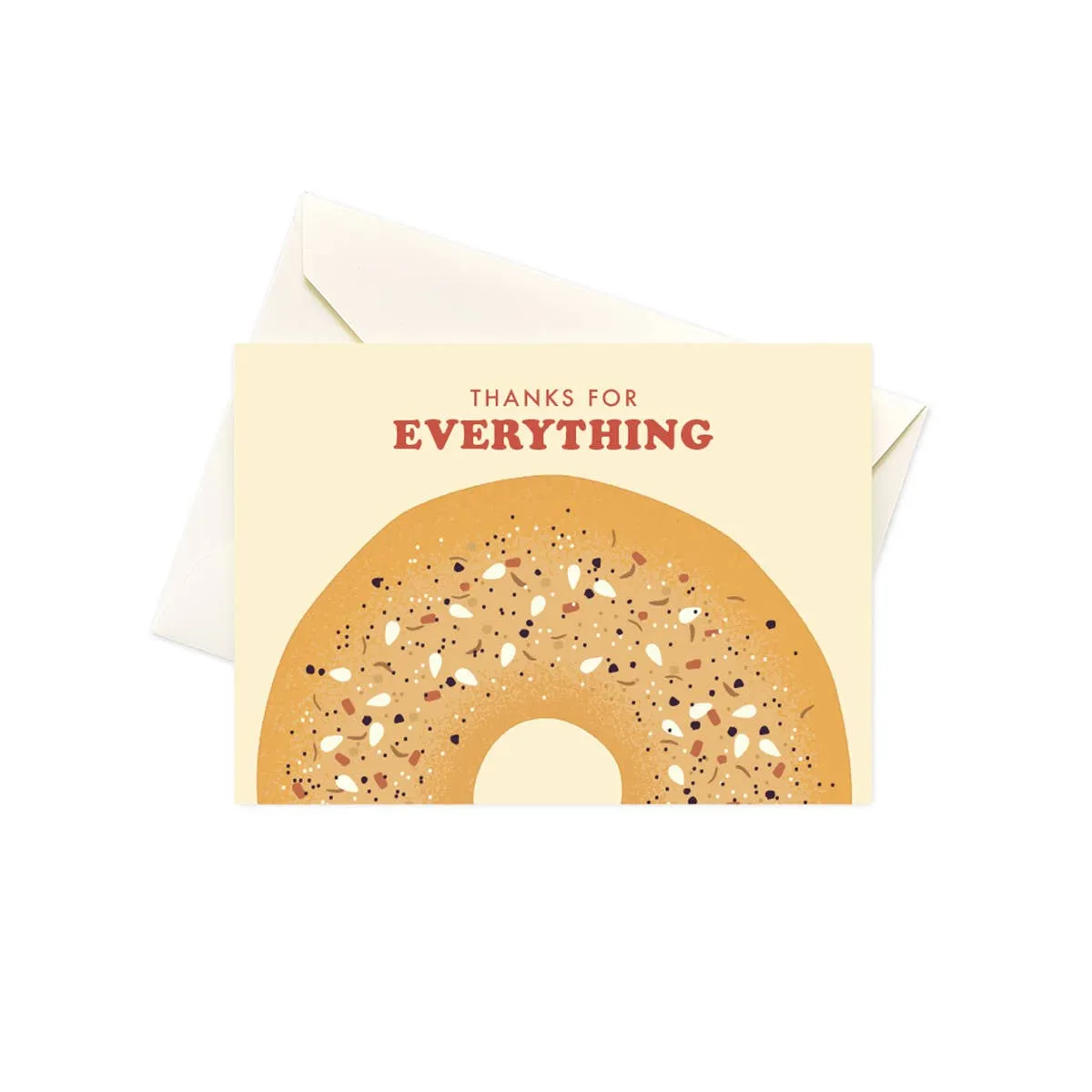 Boxed Thank You Cards "Everything Bagel"