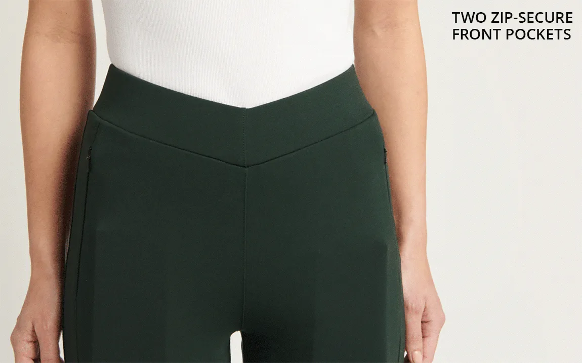 Cairo Dress Pant Yoga Pants (Scarab)