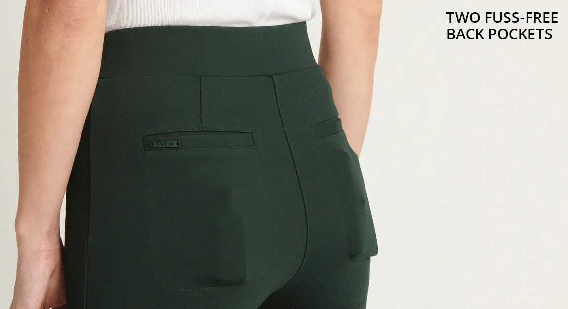 Cairo Dress Pant Yoga Pants (Scarab)