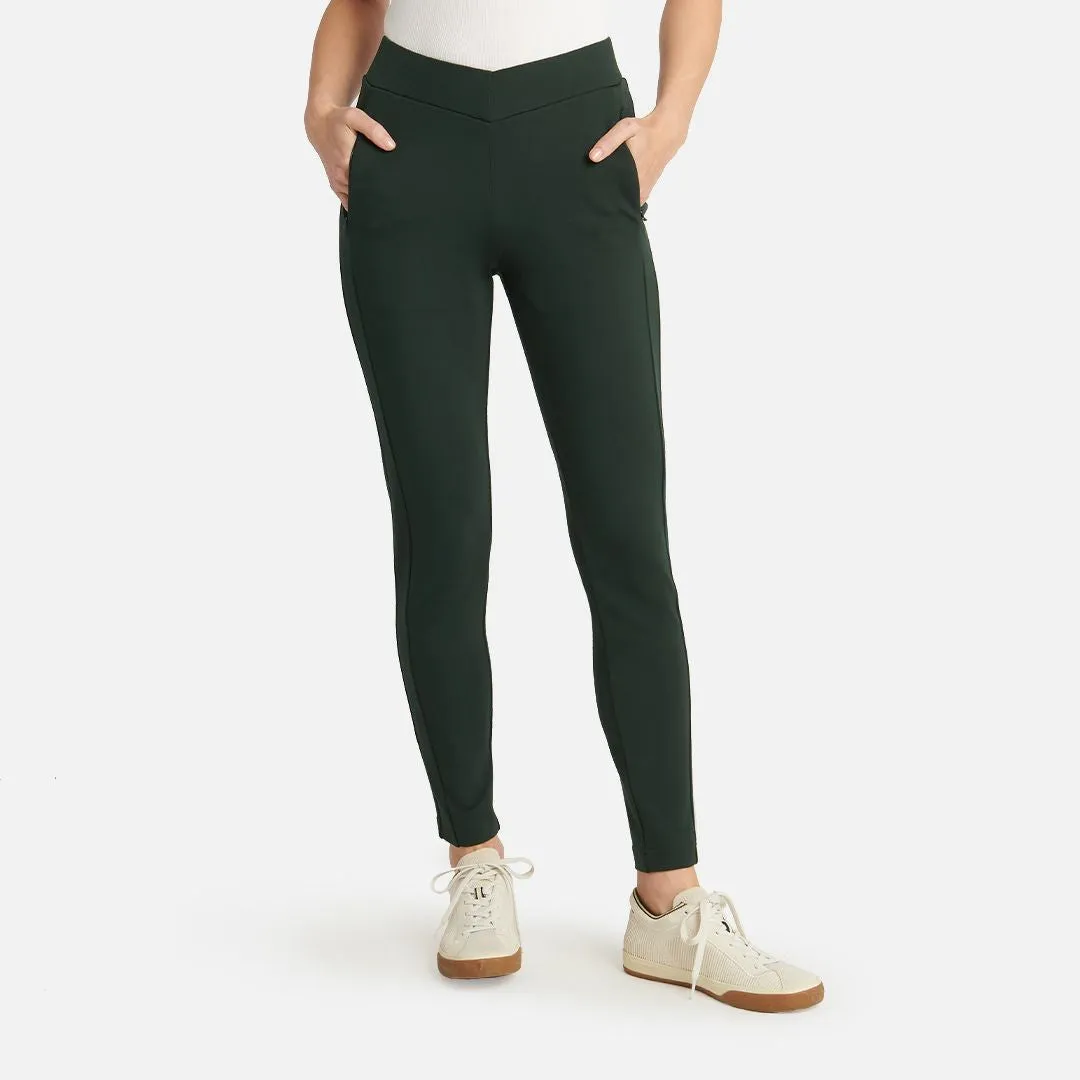 Cairo Dress Pant Yoga Pants (Scarab)