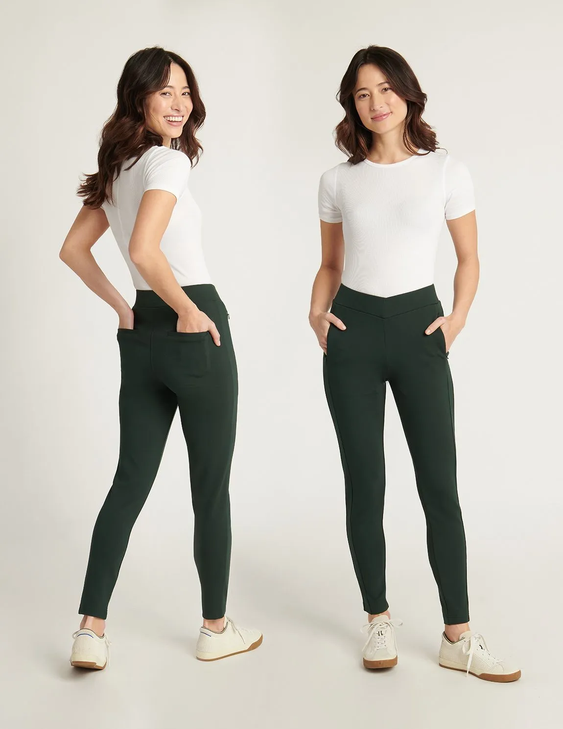 Cairo Dress Pant Yoga Pants (Scarab)