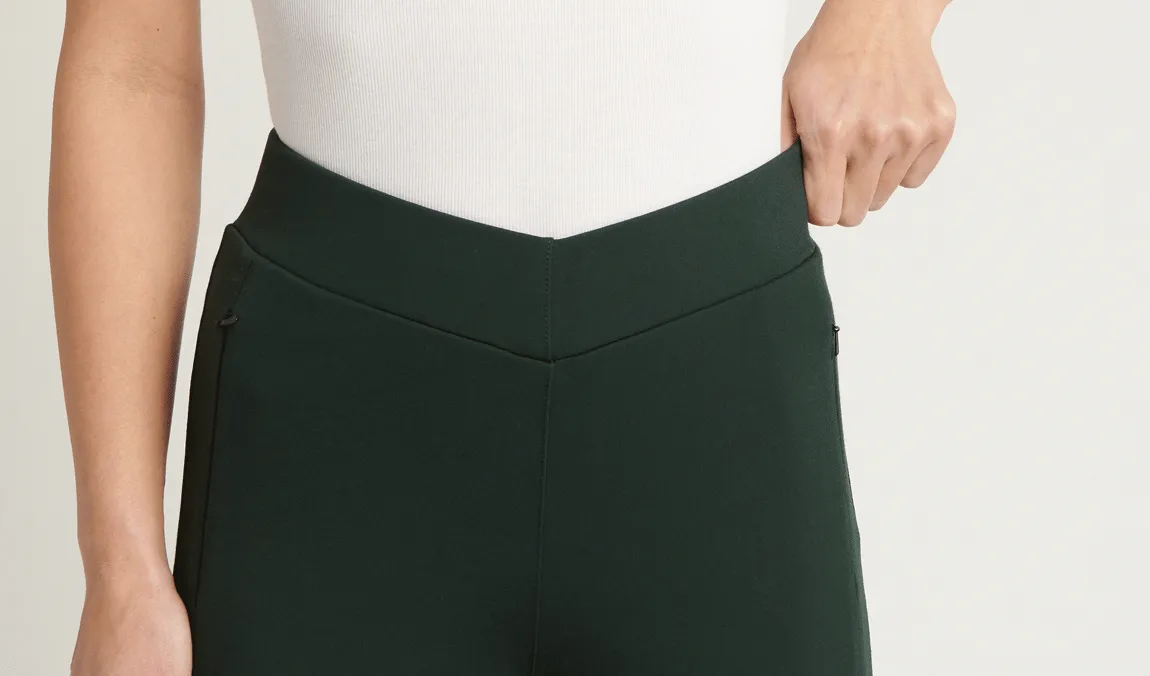 Cairo Dress Pant Yoga Pants (Scarab)