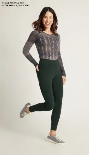 Cairo Dress Pant Yoga Pants (Scarab)