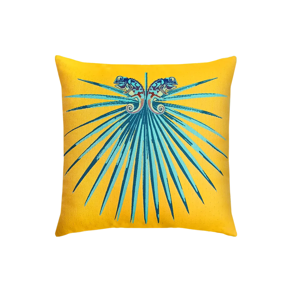 CHAMELEON LAGOON 22" PILLOW