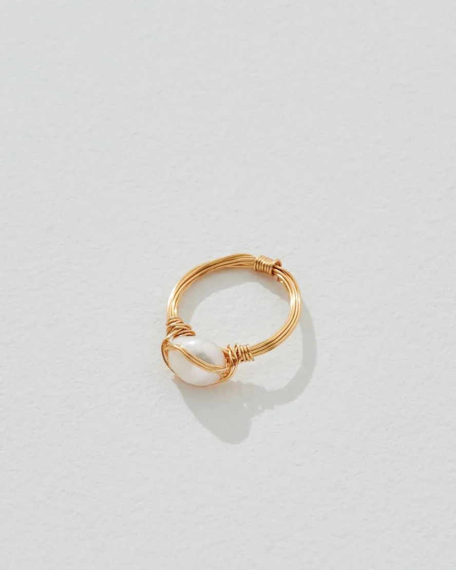 Davis Ring in Gold