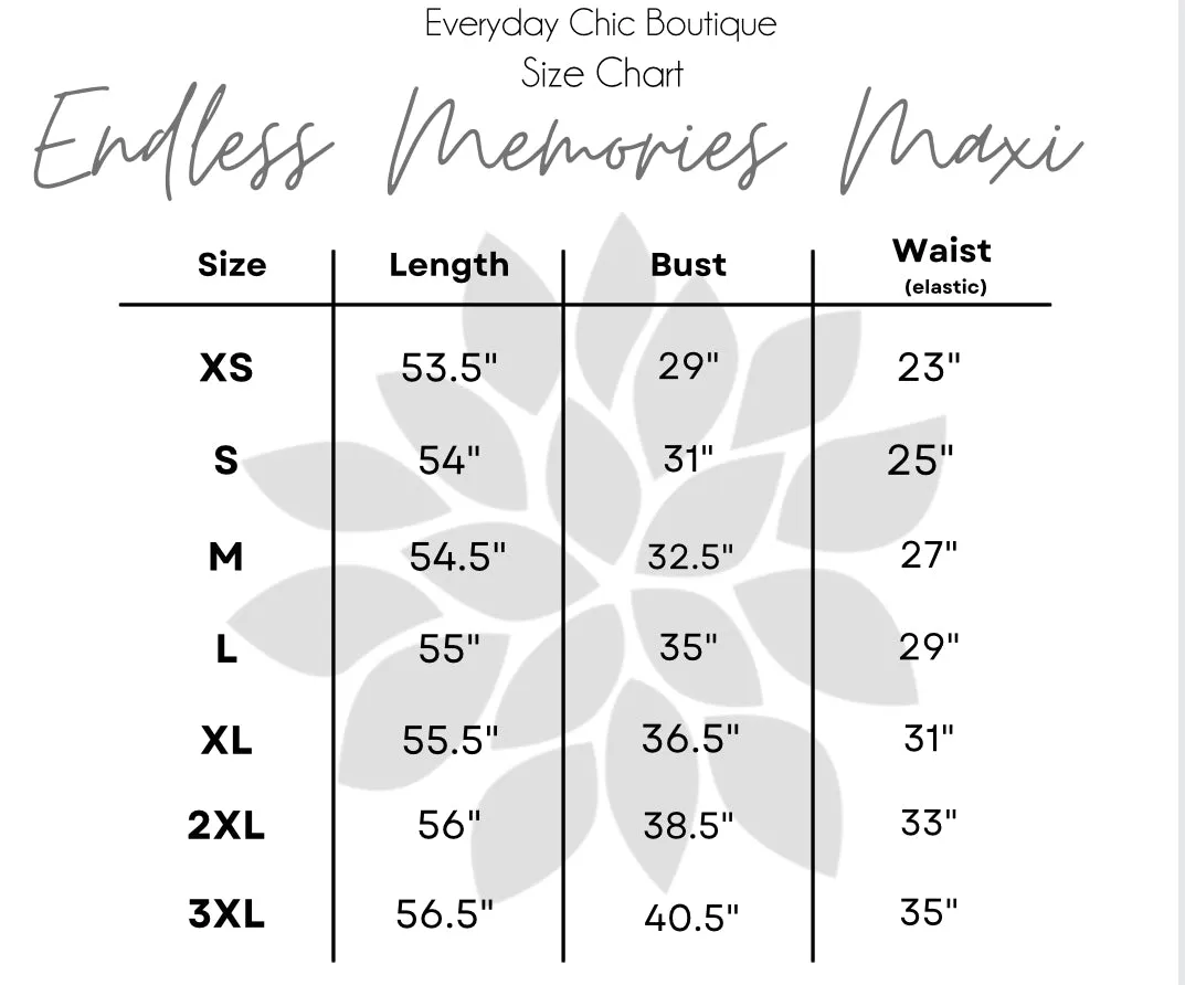 ECB Exclusive: Endless Memories Maxi Dress, Green