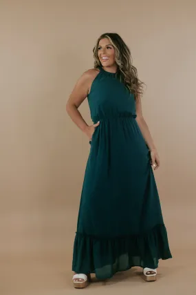 ECB Exclusive: Endless Memories Maxi Dress, Green