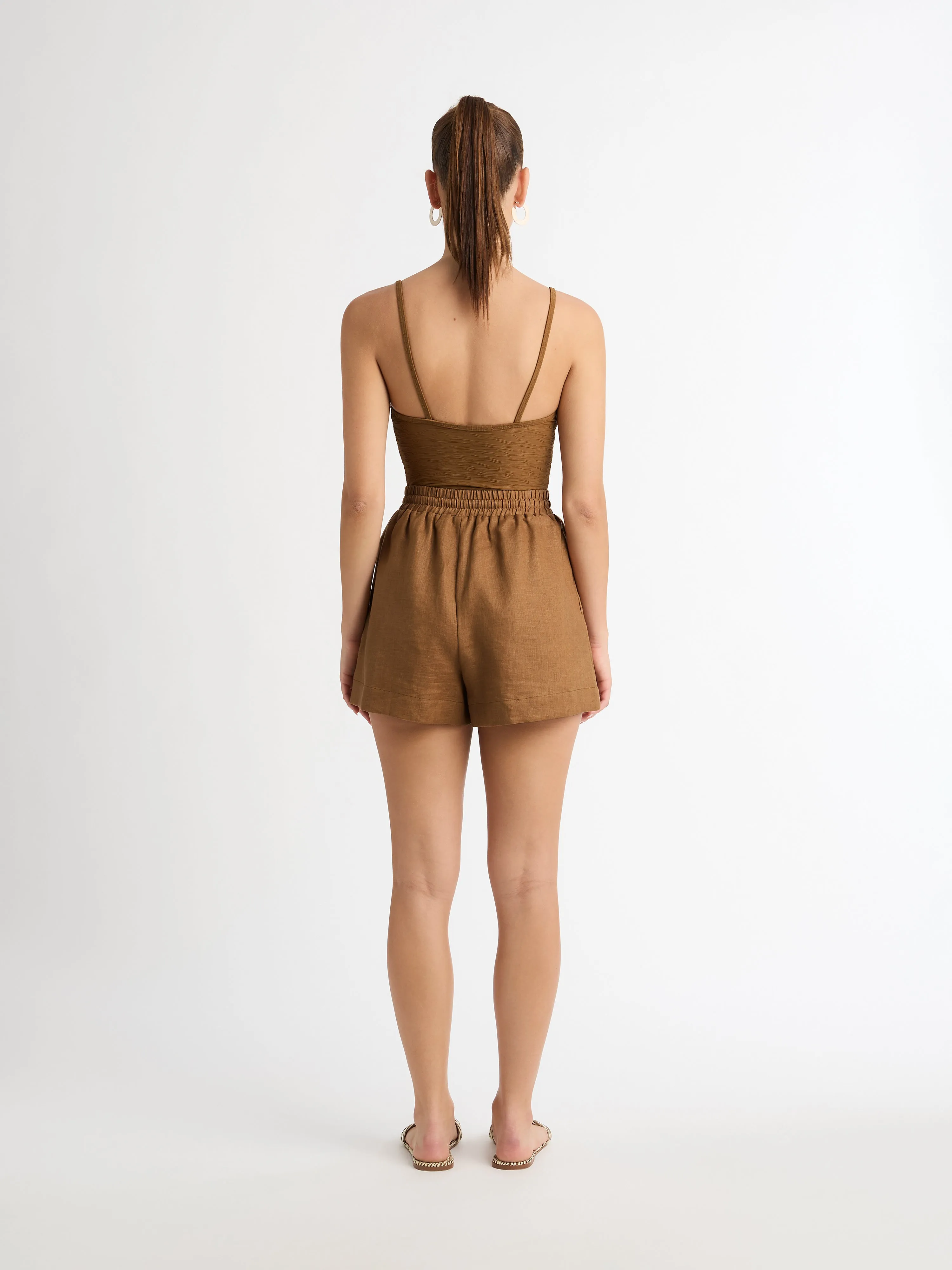 EIVISSA LINEN SHORT