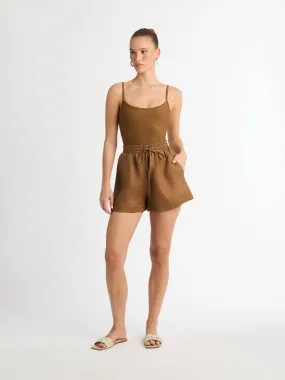 EIVISSA LINEN SHORT