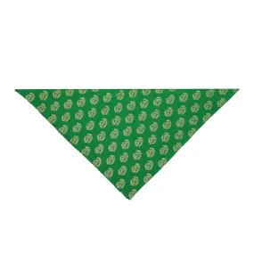 Elizabeth Emerald Paisley Cotton Bandana