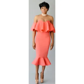 FIRST LADY DRESS-FUCHSIA