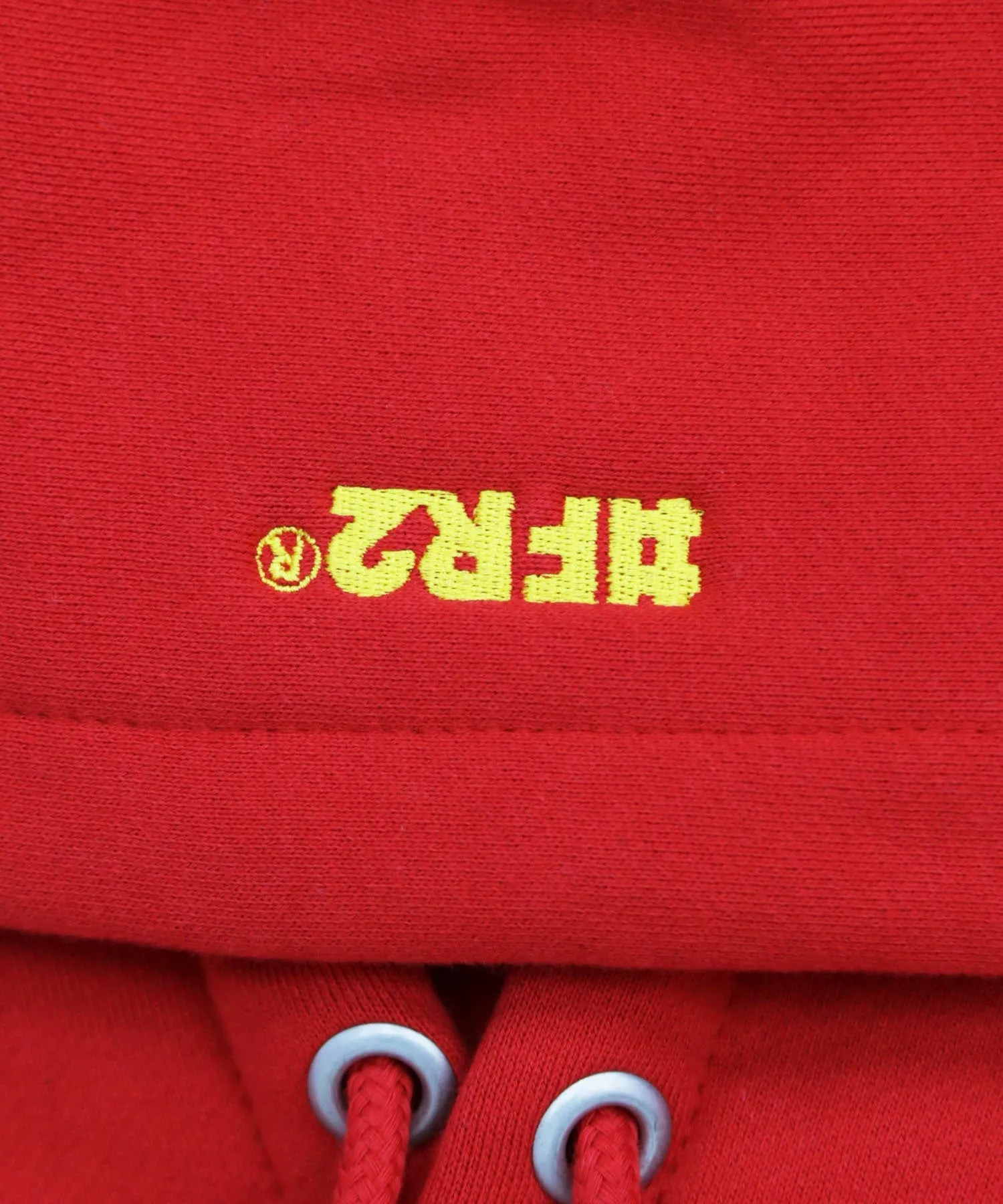 #FR2 立入禁止 EMBROIDERY HOODIE-RED