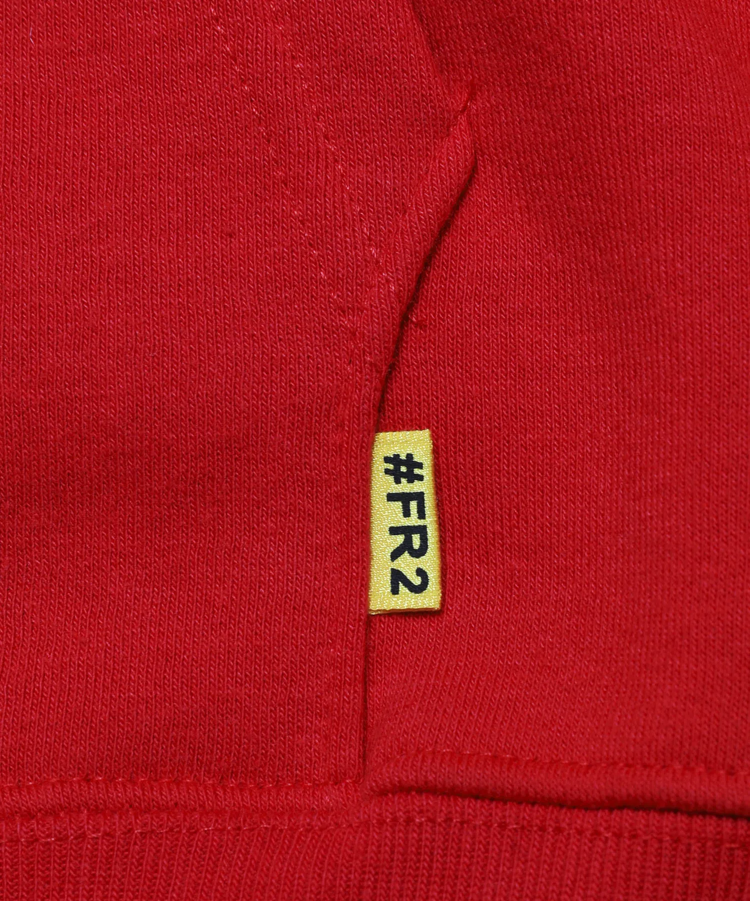 #FR2 立入禁止 EMBROIDERY HOODIE-RED