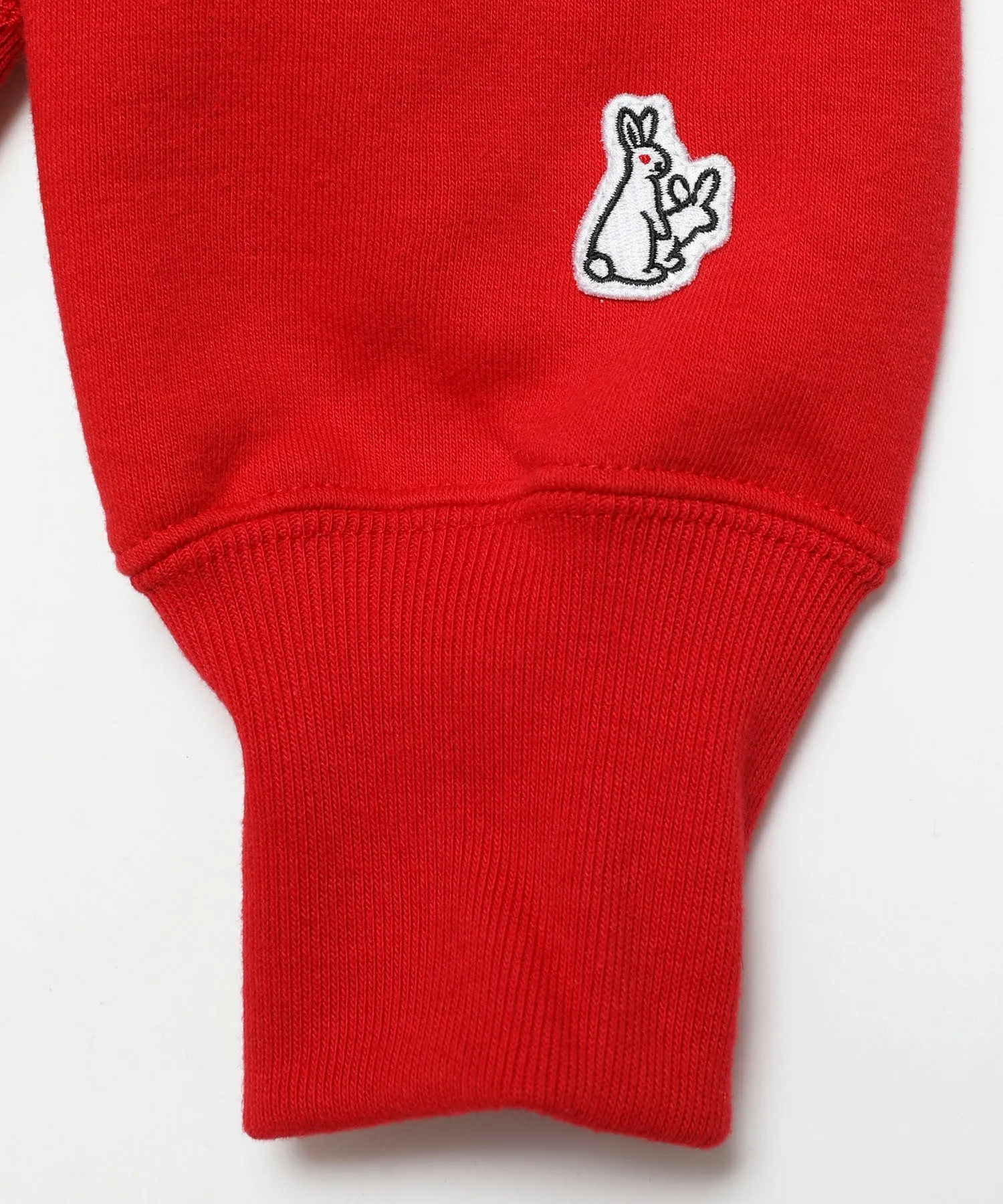 #FR2 立入禁止 EMBROIDERY HOODIE-RED