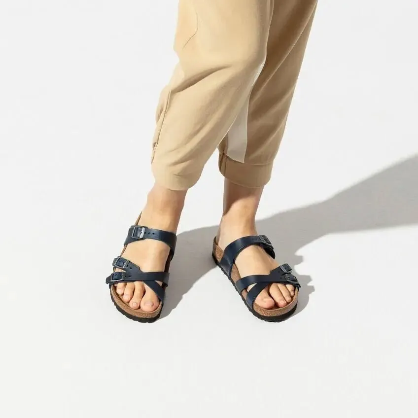 Franca Oiled Leather Regular - Blue