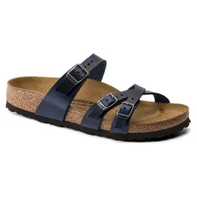 Franca Oiled Leather Regular - Blue