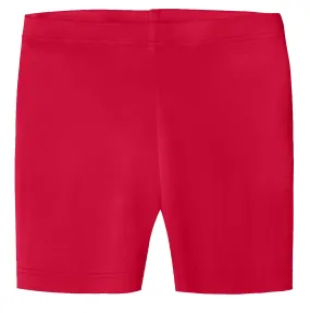 Girls Soft 100% Cotton Bike Shorts | Candy Apple