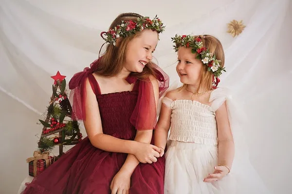 Haven Girls White Tulle Set