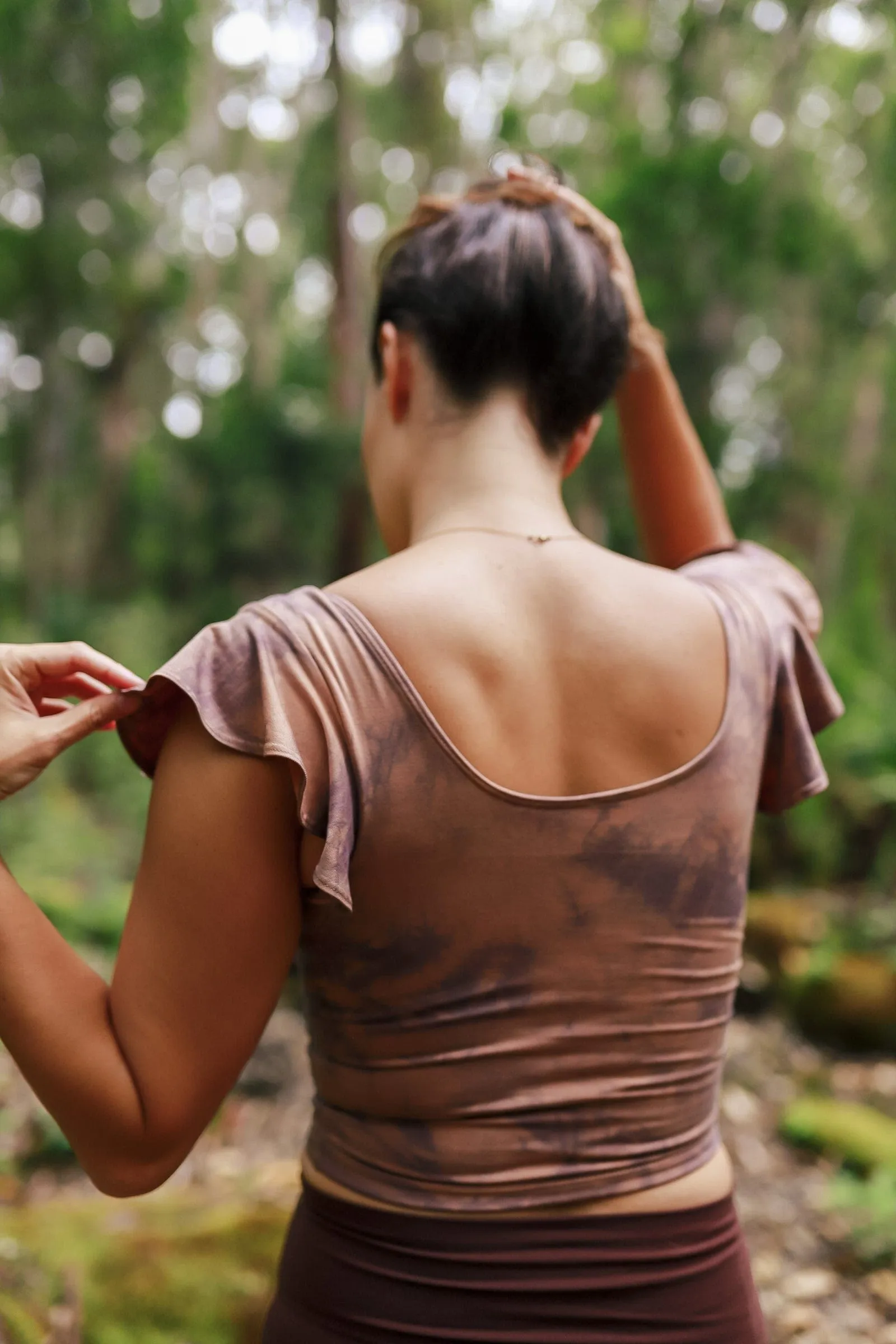 High Vibrations Flutter Top