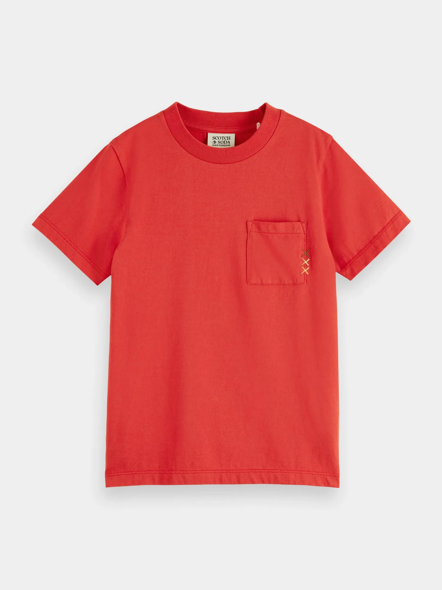 Kids - Regular-fit pocketed t-shirt
