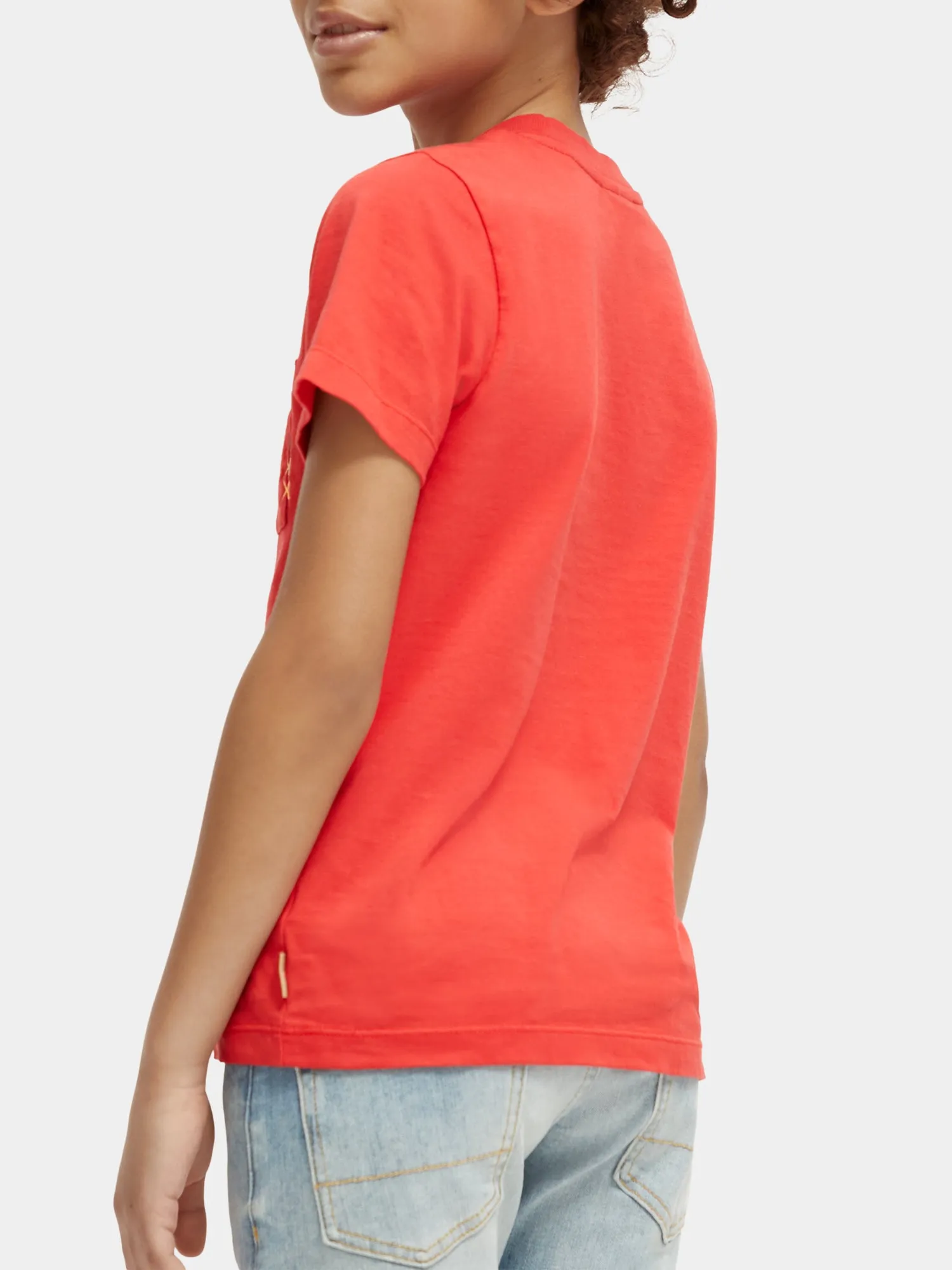 Kids - Regular-fit pocketed t-shirt