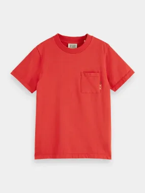 Kids - Regular-fit pocketed t-shirt