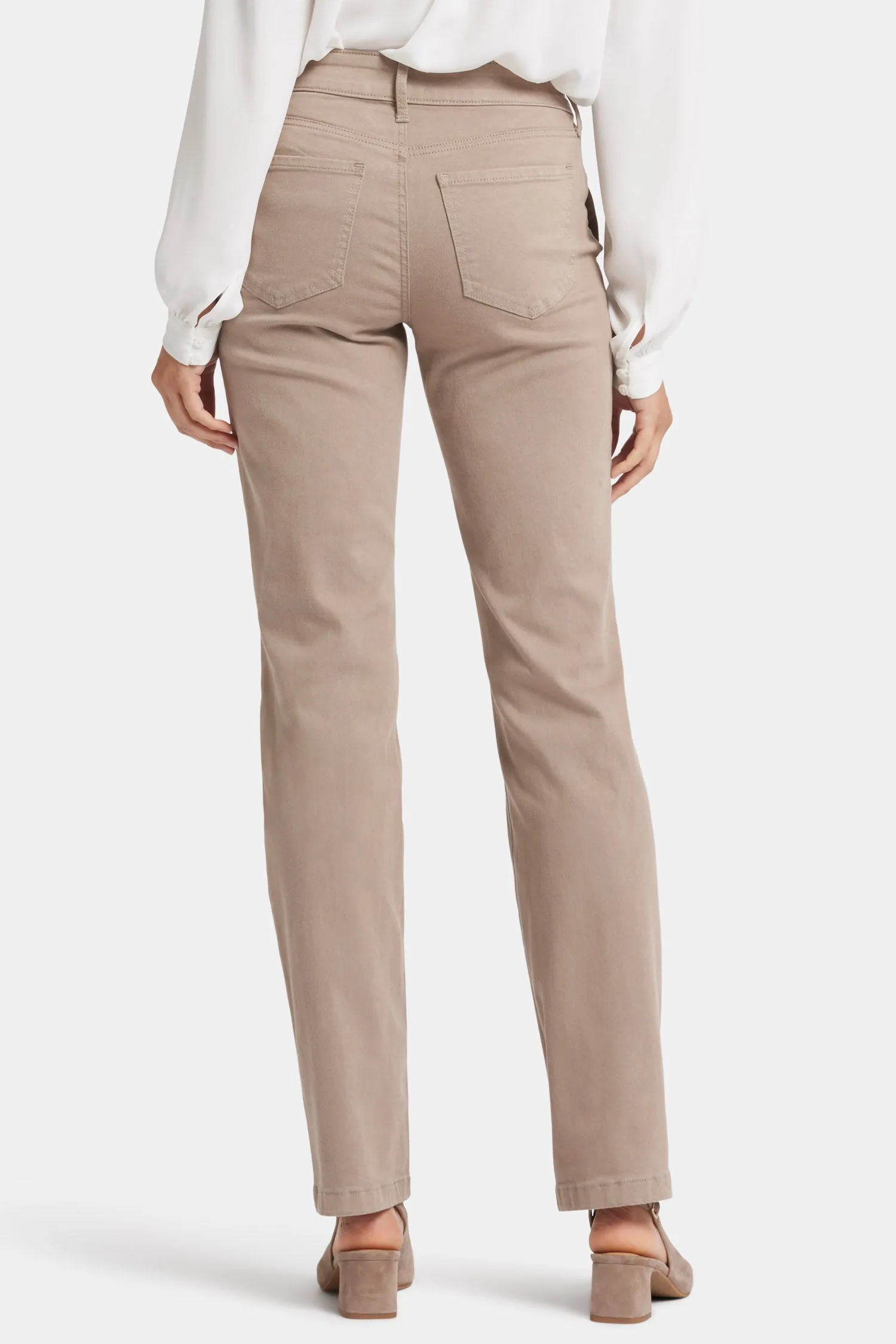 Marilyn Straight Jeans In Petite - Country Oak
