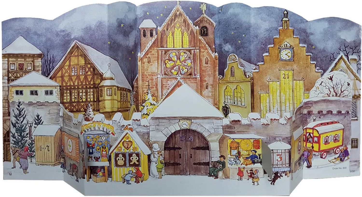 Nostalgic XL German Advent Calendar Classics