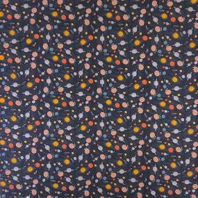 Out of This World Solar System Print Western Cotton Bandana