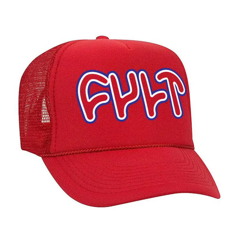 Patriot Trucker / red