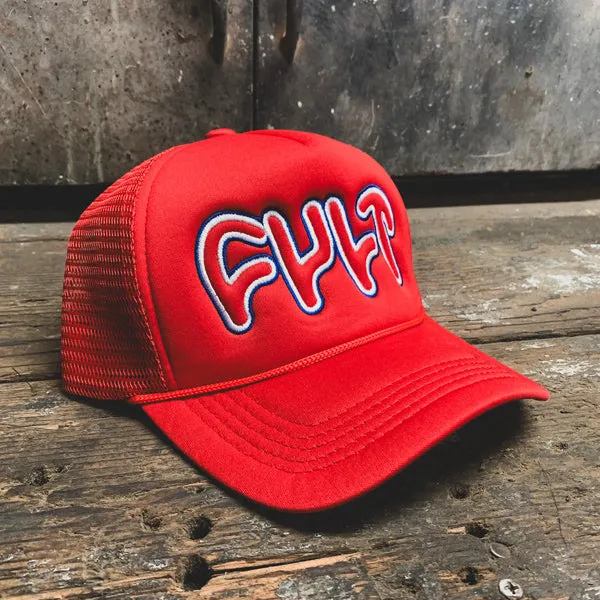 Patriot Trucker / red