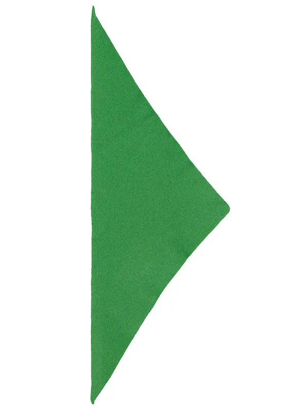 Plain Triangle Neckerchief Poppy