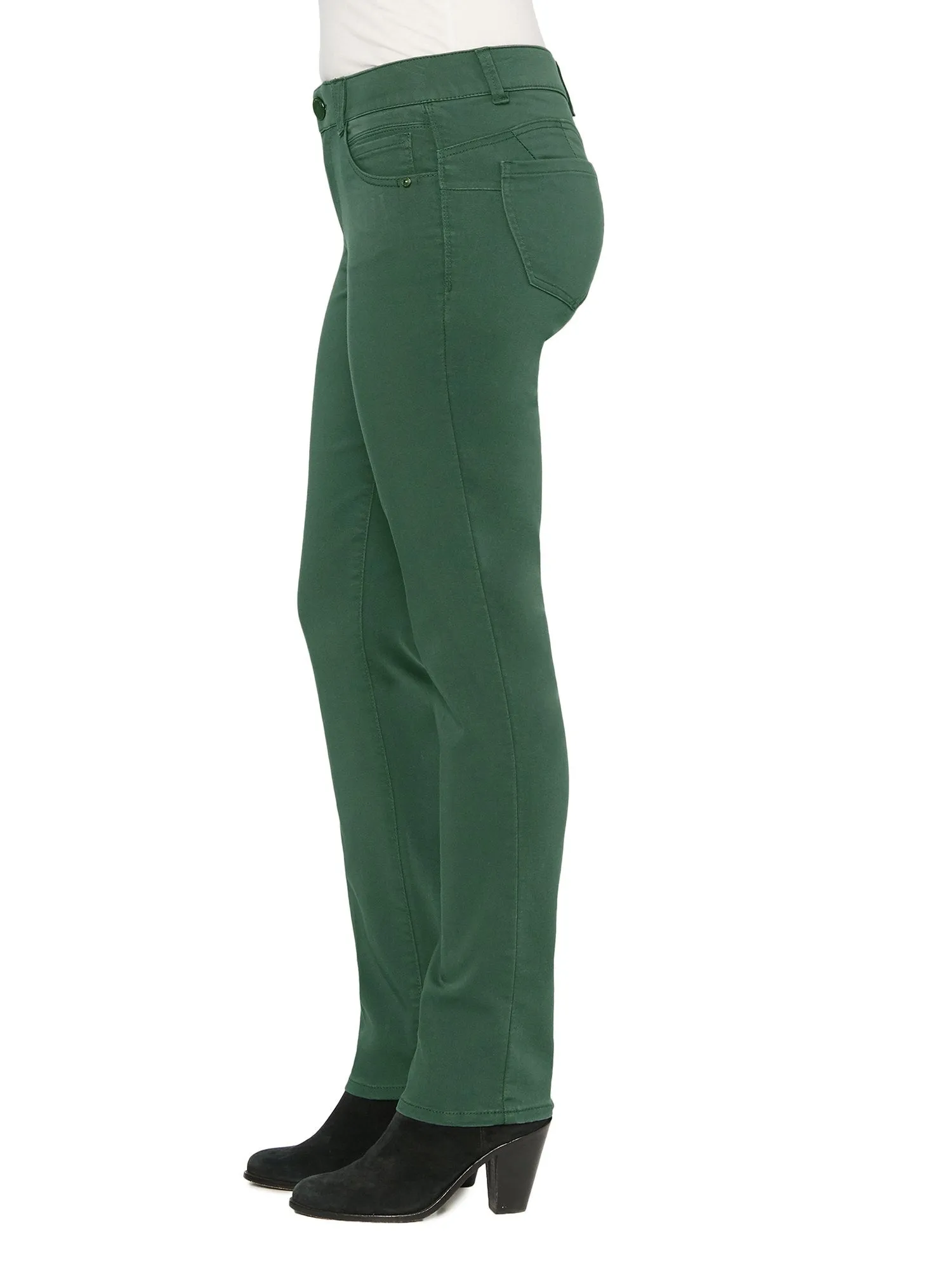 "Ab"solution® Straight Leg Colored Jeans