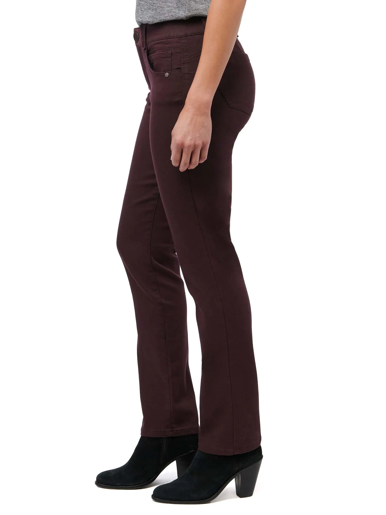 "Ab"solution® Straight Leg Colored Jeans