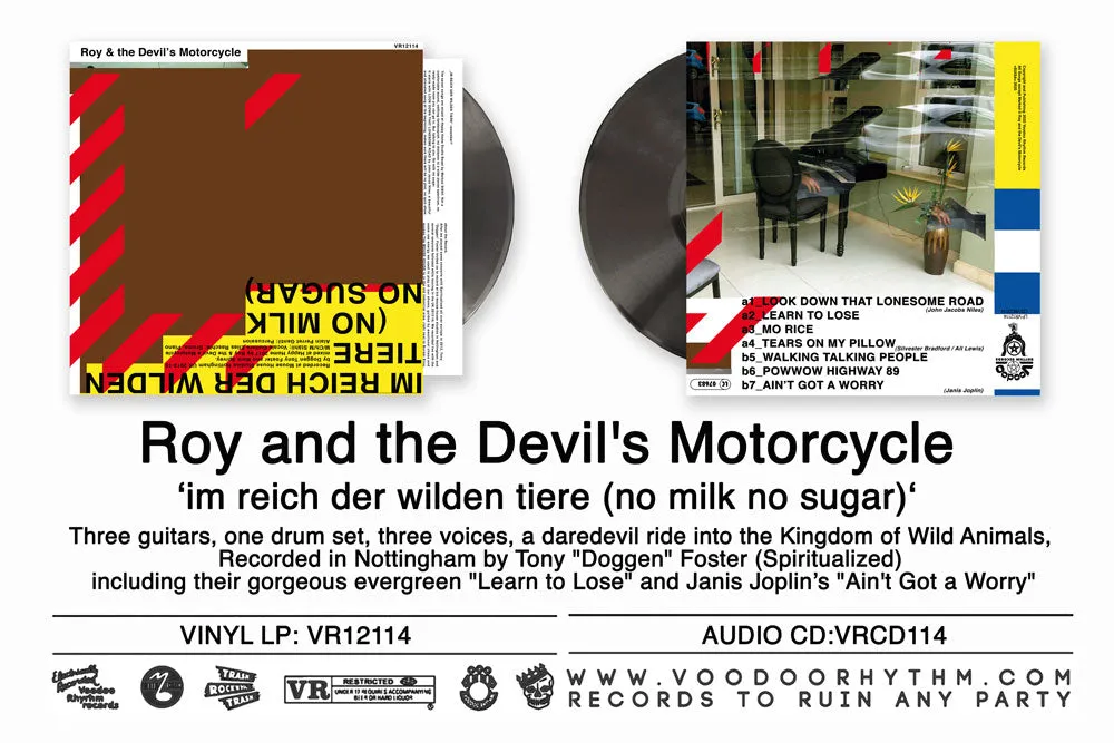 Roy and the Devil's Motorcycle - im reich der wilden tiere (no milk no sugar) (VRCD114/VR12114)