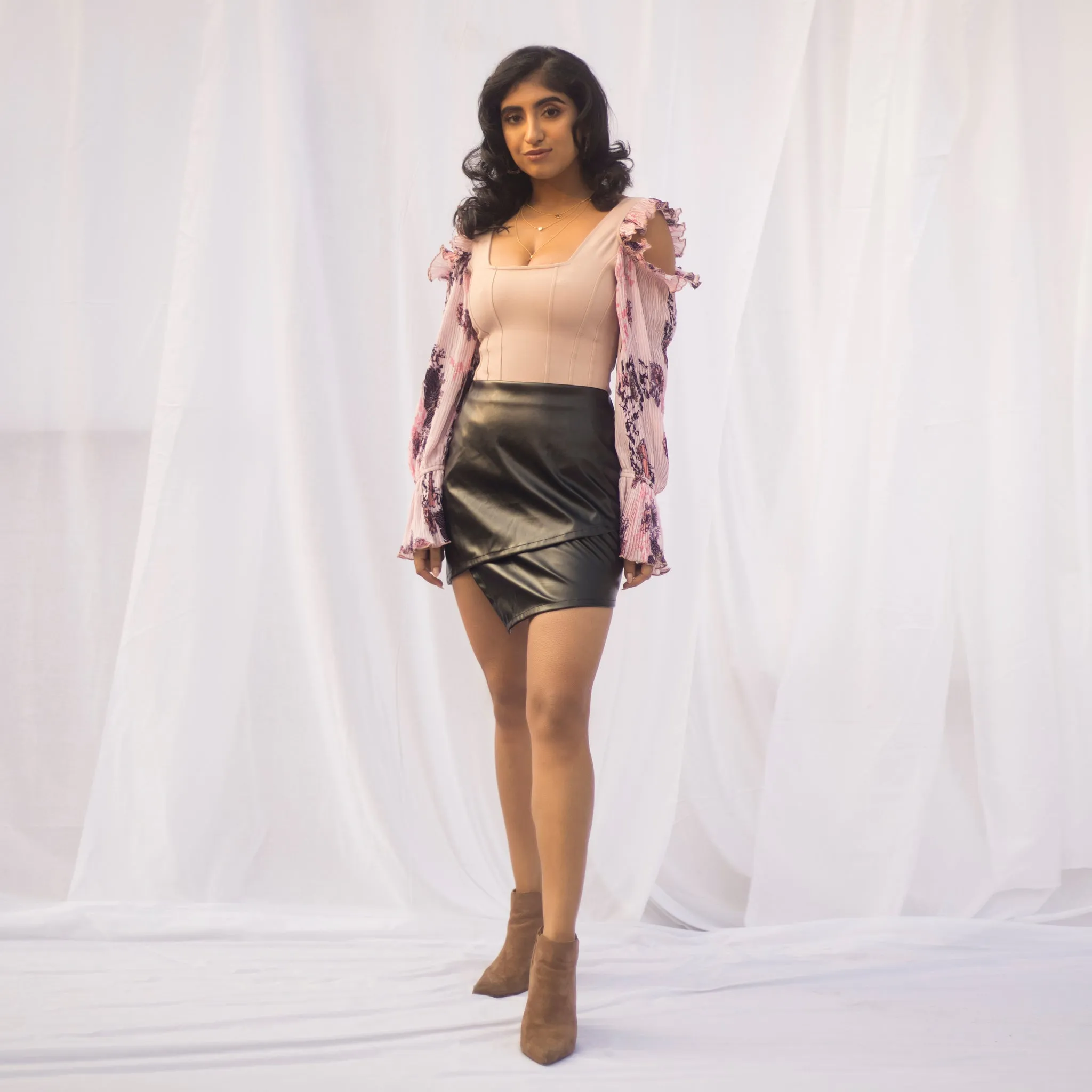 Sandra Chiffon Sleeve Bodysuit