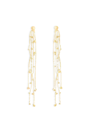 Shooting Star Tassel Earrings