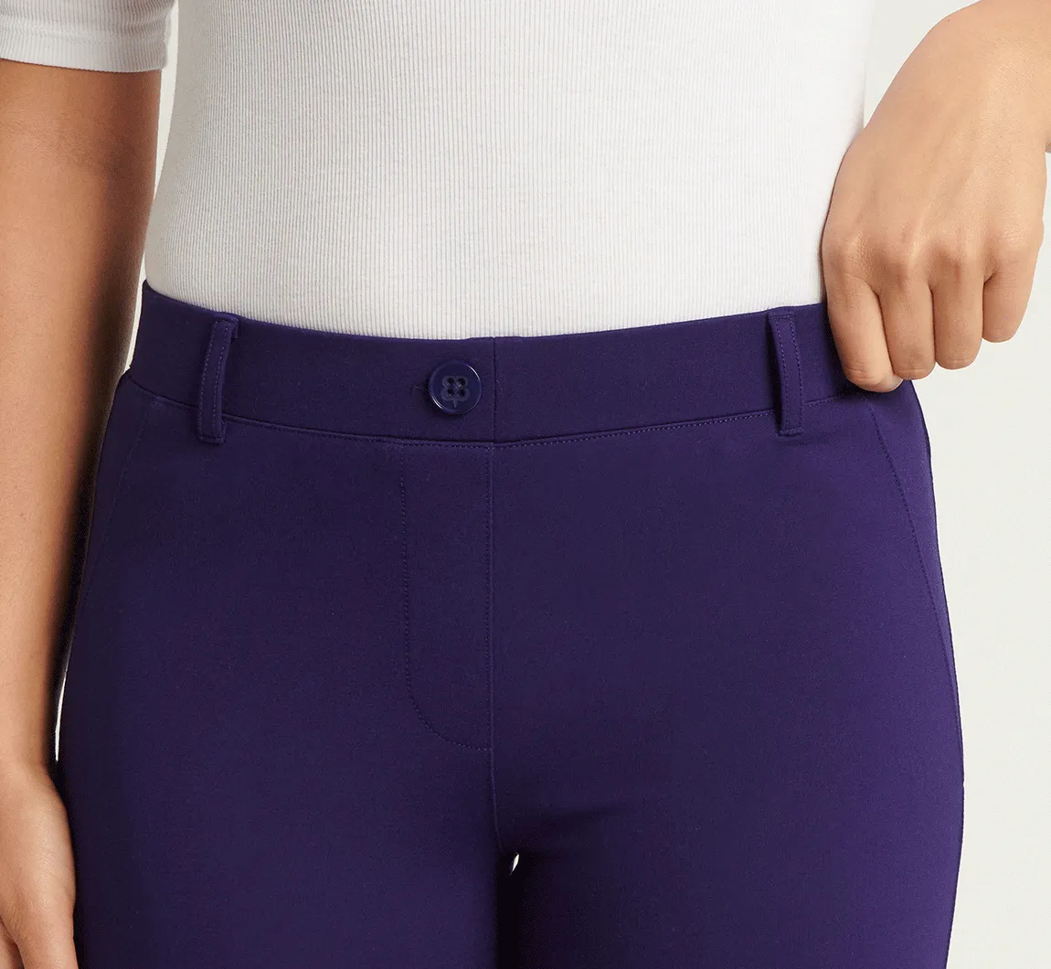 Straight-Leg | Two-Pocket Dress Pant Yoga Pants (Concord)